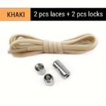 1Pair No Tie Elastic Shoelaces, Adjustable Elastic Shoe Laces, Tieless Laces With Metal Buckles For King'S Day - Image 16