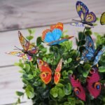 10Pcs Colorful Butterfly Stakes, 3D Artificial Butterfly Decor, Garden & Patio Decor, Random Pattern - Image 5