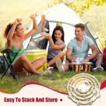 1Pc White Birch Wood Handheld Tambourine, Single Row Metal Jingles, Percussion Musical Instrument For Church, Ktv, Party, Game - No Case Included - Image 7