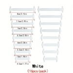 16Pcs Per Pack Of Elastic Silicone Shoelaces With No-Tie Clips, Versatile And Creative Design. - Image 6