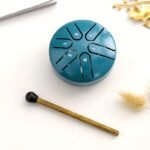 7.62Cm 6-Note Mini Ethereal Drum For Meditation, Percussion, Instruments, Music, Yoga, Education, Black/Green/Purple/Navy/Golden - Image 4