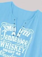European And American Women'S Plus Size Fashion Casual Vacation T-Shirt Top - Image 9