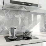 1 Roll Self-Adhesive Marble Texture Kitchen & Bathroom Wallpaper - Removable Peel & Stick Film With White/Gray/Black Marble Pattern, Glossy Finish, Easy Application For Countertops, Walls, Sinks, Shower Doors - Durable Surface Protector, Scratch &, Easy Clean, Peelable Film, Textured Surface, Seamless Matching, Suitable For Cabinets & Desks, Modern Marble Design - Image 8