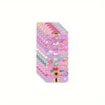 20/50/80 Pack Pink Cartoon Band-Aids With Rainbow, Unicorn, Butterfly & Heart Designs - Soft Adhesive Wound Coverings For Cuts, Scrapes & Light Injuries, Cute Bandages, Playful Design, Flexible Bandages - Image 3