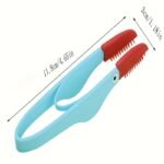 Soft Silicone Eye Cleaner Tweezers For Pets - Red & Blue, Ideal For Removing Tear Stains & Eye Discharge In Cats & Dogs, Pet Grooming Essentials|Ergonomic Handle|Silicone Tweezers - Image 2