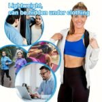 1Pc Back Brace Posture Belt For Women And Men - Adjustable Upper Back Support And Shoulder Back Strap For Neck, Clavicle, Shoulder, Back Posture Support - Breathable And Comfort - Image 6