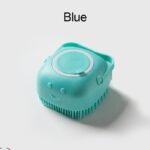 Soft Dog Shampoo Massager Bath Brush With Detachable Head & Soft Bristles - Gentle Pet Grooming Shower Brush For Sensitive Light Beige, Easy-Clean Design, Multi-Color Options (Pink, Blue, Yellow, Green, Turquoise) - Bath Time & Swimming Safety For Puppies & Dogs, Nontoxic Material, Puppy Care - Image 16