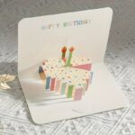 3D Pop-Up Birthday Cake Greeting Card With Candles - Personalized "Happy Birthday" Message, Colorful Multi-Layer Design For Women, Men, Children, And Family, Includes Envelope, Festive Occasion Card|Playful Design|Durable Cardstock, Birthday Party Supplies - Image 7