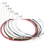 6-Pack Of Colorful Copper Steel Strings For Your Acoustic Guitar - Image 4