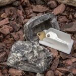 Key Box, Resin Imitation Stone, The Best Choice For Storing Spare Keys, A Perfect Decoration That Combines Nature And Beauty, Suitable For Lawn Garden Miniature Landscape Courtyard Decoration, Potted Micro Landscape Decoration - Image 5