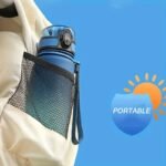 1Pc, 21.98Oz/33.81Oz Gradient Sports Fitness Travel Water Bottle, Portable Drink Cup, Tea Mug, Durable Pc Material, Uncharged, Flip Top, Ideal For Men & Women, Perfect For Summer & Fall, Great Gift For Students, Birthday, Valentine'S, Christmas - Image 8