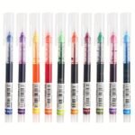 10-Pack Of Quick-Drying Color Neutral Ballpoint Pens - 0.5Mm Needle Carbon Pens - Perfect For Students! - Image 7