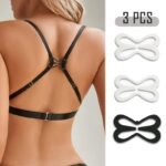 3 Pcs Bra Strap Clips, Hidden Bra Straps And Lift Breasts Bra Anti-Slip Buckle, Women'S Lingerie & Underwear Accessories - Image 4