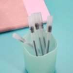 10Pcs Matte Gel Gel Pen Black 0.5 Needle Pen Signature Pen For Students To Brush Question Or Office Use - Image 9