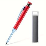 Solid Carpenter Mechanical Pencil With Sharpener For Woodworking Construction Long Head Carpenter Pencil Stationery Supplies - Image 13