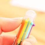 6-Color Ballpoint Pen Multi-Color Gel Pen Graffiti Marker Pen Stationery For School - Image 4