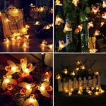 5M Solar-Powered Honey Bee String Lights, 20 Led Warm Glow Outdoor Garden & Patio Decor,, Easy Installation With Removable Stand, Perfect For Christmas & Year-Round Use, Festive Yard Decor | Whimsical Bee Design | Solarpowered Light, Solar Garden Decor - Image 9