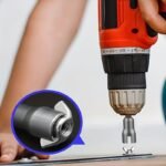 1Pc Electric Tool Slot Electric Screwdriver With 1Pc Butterfly Bolt Socket Wrench, 6.35Mm Hex Socket Conversion Nut - Image 10