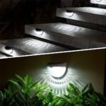 Staaricc 2/4/6Pcs Solar Fence Lights, Deck Lights, Solar Wall Lights, Solar Wall Mount Outdoor Fence Lamp, Ipx4, White Led Lamp, Lighting For Garden, Home, Patio, Yardgarage, Camping, Halloween, Christmas Party Decoration - Image 12