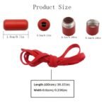 Elastic No-Tie Shoelaces For Sneakers - Quick-Lock Twist-On Design, Lightweight Breathable Mesh Lace-Up Shoes In Beige, Light Blue, Green, Orange, Black & Gray, Sneakers For Adults, Casual Footwear, Modern Sneakers, Durable Footwear - Image 10