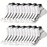 12 Pairs Of Men'S Mid Crew Sport Socks, Sweat-Absorbing Comfy Breathable Socks For Men'S Basketball Training, Running Outdoor Activities - Image 6