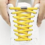 1Pair No Tie Elastic Shoelaces, Adjustable Elastic Shoe Laces, Tieless Laces With Metal Buckles For King'S Day