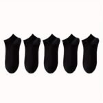 Women'S Classic Invisible Socks, Solid Color, Polyester 94% Spandex 6%, Knit Fabric, 200G/M?, Hand Wash, For Women - Image 12