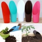 1Pc Plastic Durable Bucket Spade Potting Cylinder Spade Soil Cup Succulent Plant Soil Spade Gardening Tools