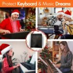 88/61-Key Digital Electric Piano Cover - Perfect Gift For Birthdays, Easter, President'S Day, Boys & Girlfriends - Dustproof! - Image 5
