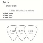 Mixed Pack Of Guitar Picks In Three Sizes, Available In Sets Of 20, 50, Or 100. - Image 3