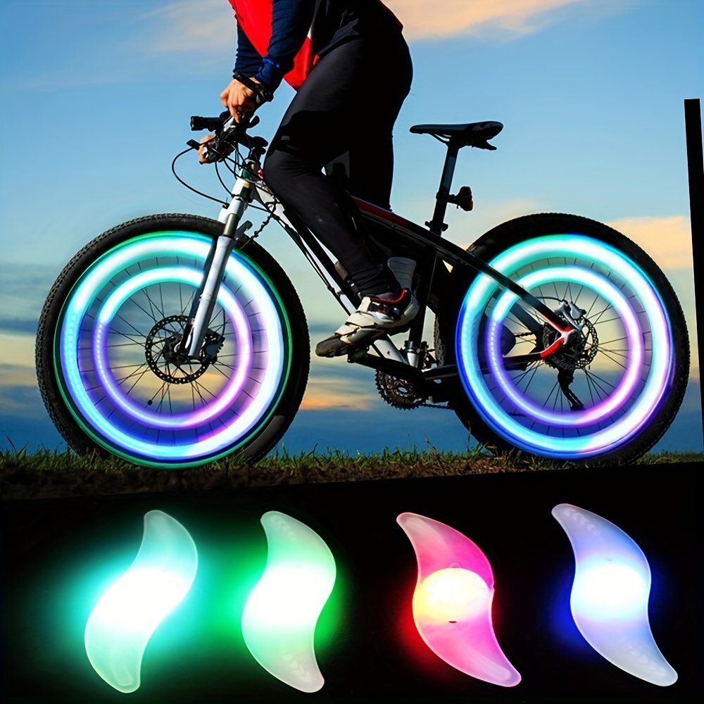 product-Fancyalgo-VirtualModelMatting-8fdaf936dff5900ac8d1c82e9ee0ec76.jpg Bicycle Spoke Light 3 Lighting Mode Led Bike Wheel Light, Wheel Mounted Light, Bike Illumination System, Light, Bicycle Radlight, Wheel Integrated Design, Multi-Mode Lighting, Reliable Build, Durable Construction, Commuter Cyclists, Bike Commuters, Low Light Conditions, Night Riding - Image 1