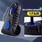 1 Pair Shock Absorbing Breathable Cushion Insoles - Eva Material, Comfortable & Durable For Men & Women, Fits All Shoes, Casual & Formal Wear, Casual Footwear, Ergonomic Design, Lightweight Insoles - Image 9