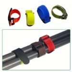 5/10/20Pcs Fishing Rod Tie Holder Strap Suspender Fastener Hook Loop Ties Belt Fishing Rod Strapping Wrap Band Outdoor Fish Tool - Image 2