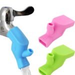 Bathroom Sink Nozzle Faucet Extender, Rubber Elastic Water Tap Extension, Kitchen Faucet Accessories For Hand Washing