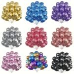 30Pcs, 5-Inch Chrome Balloons - Perfect For Birthday, Wedding, Graduations, Anniversaries, And More For Halloween Christmas Easter Gift -Winter, New Year, Easter Room Decor