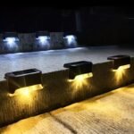 4/6/8-Pack Solar-Powered Led Step Lights Outdoor, Ip65, Auto On/Off Sensor, Solar Panel Charging, Warm White Led Bulbs, For Garden, Patio, Pathway, Wedding, Pathway Lighting - Energy-Efficient Landscape Lighting, Solar Powered Outdoor Lights, Garden Decor, Contemporary Design, Durable Construction, Sensoractivated Light, Event Planners - Image 2