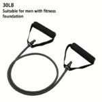 1Pc 5-Level Resistance Bands With Handles For Home Workouts And Strength Training - Perfect For Yoga, Pilates, And Boxing - Image 15