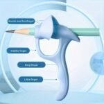 4Pcs Grip Pen Corrector Set Writing Corrector Soft Rubber Writing Posture Grip Pen Handwriting Aid Correction Tool - Image 6