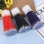23Pcs Large Capacity Gel Pens - Smooth 0.5Mm Tip, Black, Blue And Red Ink Colored Ballpoint Pens Kawaii Pens Student Office Stationery School Supplies. - Image 10