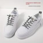 Never Tie Your Shoes Again - 1 Pair Of 100Cm/39.4In Elastic No Tie Shoelaces Fits Fit For Adults & Youngsters, Perfect For Sneakers, Shoe Accessories - Image 2