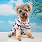 1Pc Pet Christmas Reindeer Graphic Pajamas Hooded Jumpsuit For Puppy, Toy And Small Dog For Stocking Stuffers - Image 12