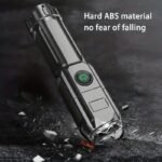 Baihuibri 1Pc Powerful Variable Focus Flashlight, Multifunctional Portable Household Small Flashlight, Telescopic Zoom Light, Rechargeable, Suitable For Outdoor Lighting, Work, Exploration Hiking - Image 8