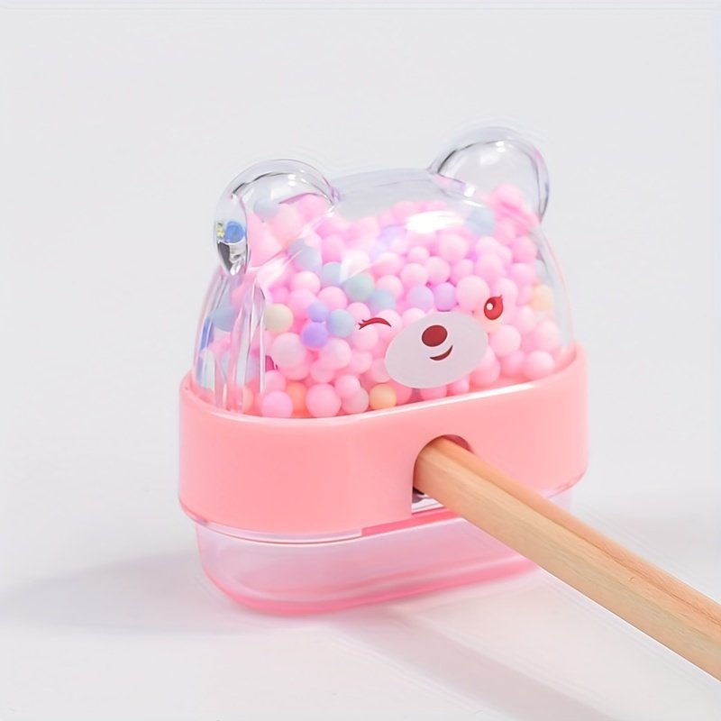 product-Fancyalgo-VirtualModelMatting-9b4c674951daf7c59e81098e49933847.jpg 1Pc Cartoon Animal Manual Pencil Sharpener, Dual-Hole Design ? Easy To Use & Durable | Ideal For Students And Professionals | Essential Drawing Tool| Suitable For School Or Office | Gift - Image 1