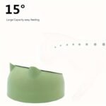 Cat Bowl 15 Degrees Raised Stainless Steel Cat Feeder Bowl With Non Slip Base, 100Ml Cat Food Water Feeder Tilted Pet Bowl For Neck Protection - Image 4