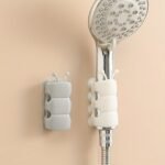 Caterpillar Shower Rack, Caterpillar Shower Suction Cup Hanging Spray Head Base, Universal Punch-Free Movable Fixed, Bathroom - Image 2