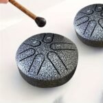 7.62Cm 6-Note Mini Ethereal Drum For Meditation, Percussion, Instruments, Music, Yoga, Education, Black/Green/Purple/Navy/Golden - Image 15