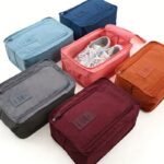 Portable Folding Small Shoe Bag Travel Storage Bag Shoe Storage Bag Multifunctional Waterproof Beach Travel Shoe Bag