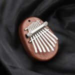 8 Keys Mini Kalimba Finger Thumb Piano Marimba Music Gift For Beginners Music Lovers Players Eid Al-Adha Mubarak