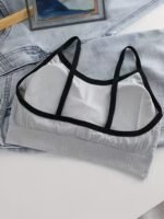Wireless Strapless Sports Bra For Women - Breathable, Comfortable Backless Design With Removable Pads, Medium Support For Lifestyles, Everyday Bra|Minimalist Bra|Breathable Fabric, Strapless Bralette - Image 6