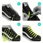 12Pcs Vibrant Tie-Free Silicone Elastic Shoelaces - Easy Slip-On, No-Tie Design For Adults, Lightweight & Durable, Ideal For Sneakers & Casual Shoes, Hand Washable, Shoe Accessories - Image 8